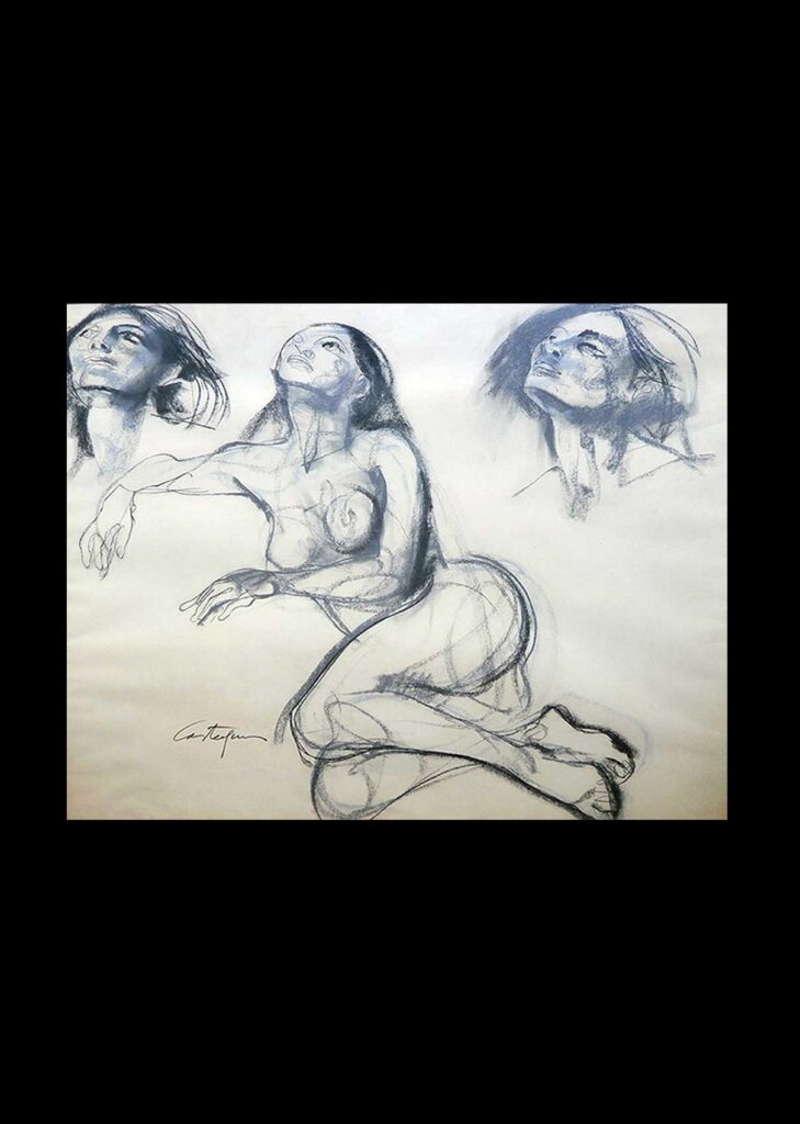 Desnudo y Cabezas